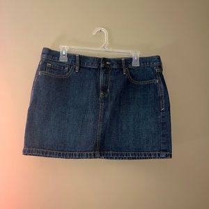 Old Navy Denim Skirt Dark Wash Size 10